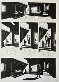 Christophe Chabouté - Chabouté, Musée, planche n°26, 2023. - Comic Strip