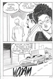 Luigi Piccatto - Mister 35 centimetri, planche 47 - Scandali n° 11 (Editrice Squalo) - Planche originale