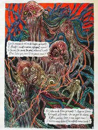 Gama Benzeno - Hymne à la beauté - planche 4/4 - mise en couleur directe - Planche originale