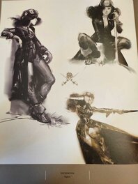 Cahier graphique intégrale Black and white