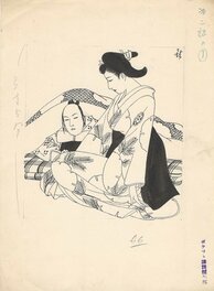 Kimi Nakajima - The Six Flowers of Tenpō | Tenpō Rokkasen | Ukiyo-e - 66 - Comic Strip