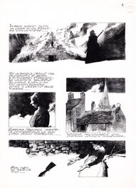 Dino Battaglia - Mamma Sauvage [Contes et nouvelles de guerre] - Planche originale