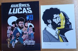 Les guerres de Lucas : couverture du Tome 1 et sérigraphie du tirage de luxe