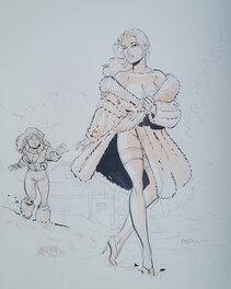 Félix Meynet - Mirabelle - Œuvre originale