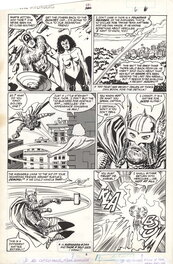 John Buscema - Avengers #244 page 9 - Planche originale