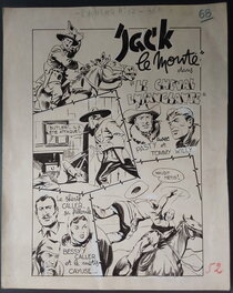 Une Belle Page de Titre de Rémy Bordelet de THUNDER JACK , Jack le Monté dans Le Cheval Ensanglanté ! Une Belle Page de Titre de Rémy Bordelet de THUNDER JACK , Jack le Monté dans Le Cheval Ensanglanté !