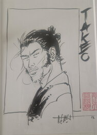 Frédéric Genêt - Takeo - Original Illustration