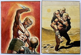 Don Lawrence - Trigie - Laatste uur voor Elektron - Planche originale