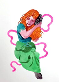 Natacha Sicaud - Dessin 1 - Illustration originale