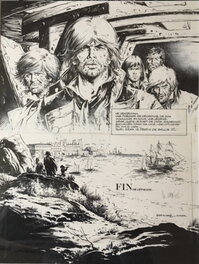 William Vance - Lieutenant Bruce J. Hawker - Planche originale