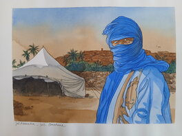 Joël Alessandra - Ouadane - Original Illustration