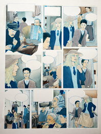 Mise en couleur pour la planche n°9