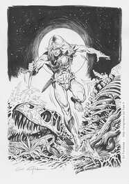 Gil Formosa - Rahan Dino - Planche originale