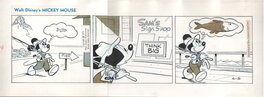 Floyd Gottfredson - Mickey Mouse - Planche originale