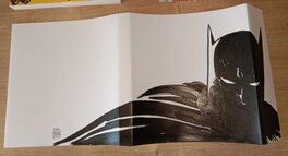 Thierry Martin - Dessin personnalisée  "Batman" pour la jaquette de "Hors cadre" - Illustration originale