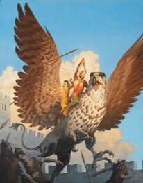 François Miville-Deschênes - Reconquètes - couv T4 - Planche originale