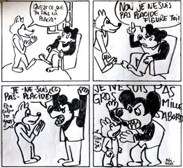 Rémi Lucas - Placid et Muzo - Planche originale