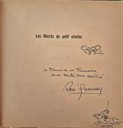 Sempé - 1961 - Le Petit Nicolas à Morris - Planche originale
