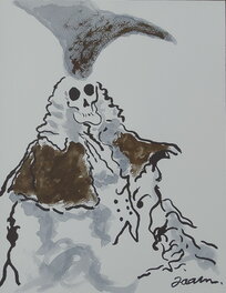 Joann Sfar - Le Hollandais Volant - Original Illustration