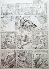 Christian Verhaeghe - Ambre BLANC - Planche originale