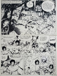 Thierry Cayman - SYLVAIN DE ROCHEFORT    T1 L'EAU ET LE SANG - Planche originale