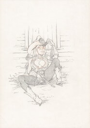 Crisse - Hommage à Vatine - Illustration originale