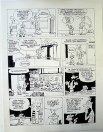 Luc Cromheecke - Tom Carbone "Luna Toys" - Int.1 Glénat - Page 128 - Planche originale