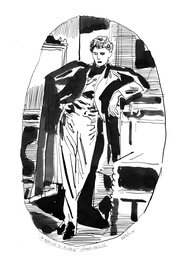 Frédéric Rébéna - Frédéric Rébéna - Gérard Philippe "La beauté du diable" - Illustration originale