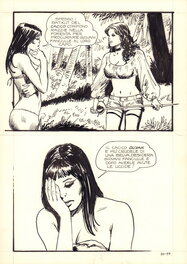 Milo Manara - Jolanda 50-73 - Planche originale