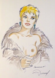 Renaud - Jessica Blandy Erotique - Illustration originale