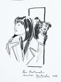 Bertrand MARCHAL : Dédicace de Kathy Austin dans Scotland tome 5