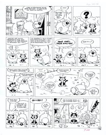 Dupa - 1970 - Cubitus : Gag n°89 - Planche originale