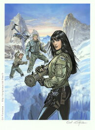 Gil Formosa - Buck DANNY T57 Couverture - Original Cover