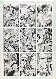 Keith Giffen - The Heckler #3, pag.8 - Planche originale