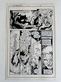 James Fry - New Shadowhawk #4, pag.9 - Comic Strip