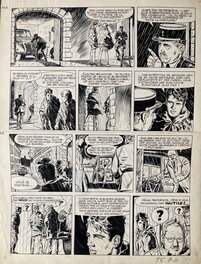 Paul Cuvelier - Piege au diable - Planche originale