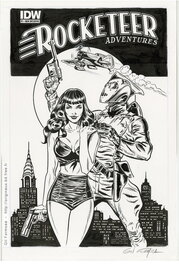 Gil Formosa - BETTY ROCKETEER Gee Bee R1 - Original Cover