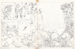 Ink and pencil preliminary page Ink and pencil preliminary page