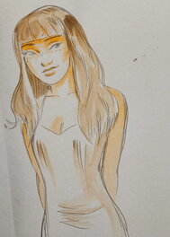 Jim - Une Nuit à Rome - Livre d'Art 100 ex. - Planche originale