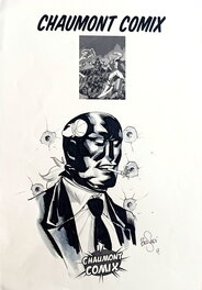 Bruno Bessadi - Bad Ass - Original Illustration