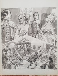 Raymond Poïvet - Joseph BALSAMO - Planche originale