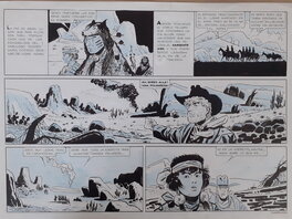 Hugo Pratt - Sergent Kirk "Il castello di Titlàn" - Planche originale