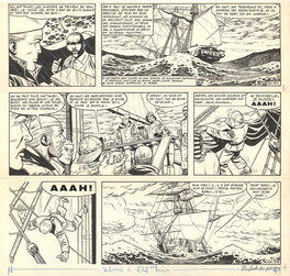 Jean-Michel Charlier - Barbe-Rouge - L'ile de l'homme mort - T7 p13 - Comic Strip