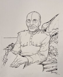 François Boucq - Bouche du diable - Illustration originale