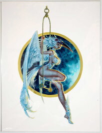 Jean-Baptiste Andréae - Divas / Manie en haute-voltige - Illustration originale