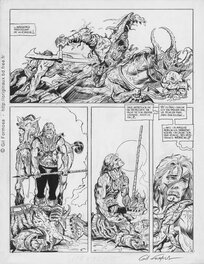 Gil Formosa - Cargal T3 P39 - Planche originale