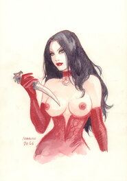 Enrico Marini - Rapaces Camilla 2026 - Original Illustration