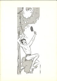 Clarke - Clarke - Tarzan - Illustration originale