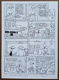 Ralf König - Lucky Luke hommage - Comic Strip