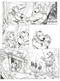 Oscar Martin - 2015 - Solo : le Coeur et le Sang - Planche originale